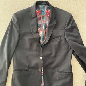 Ted Baker Black Suit - Size: 38R